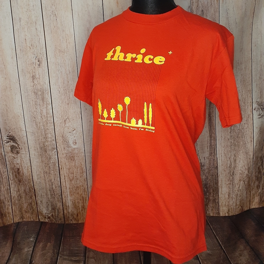 THRICE See You in the Shallows 2002 Band Tee SMALL